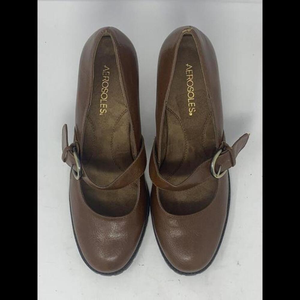 Aerosoles Mary Jane Brown Shoes Women’s Size  8.5